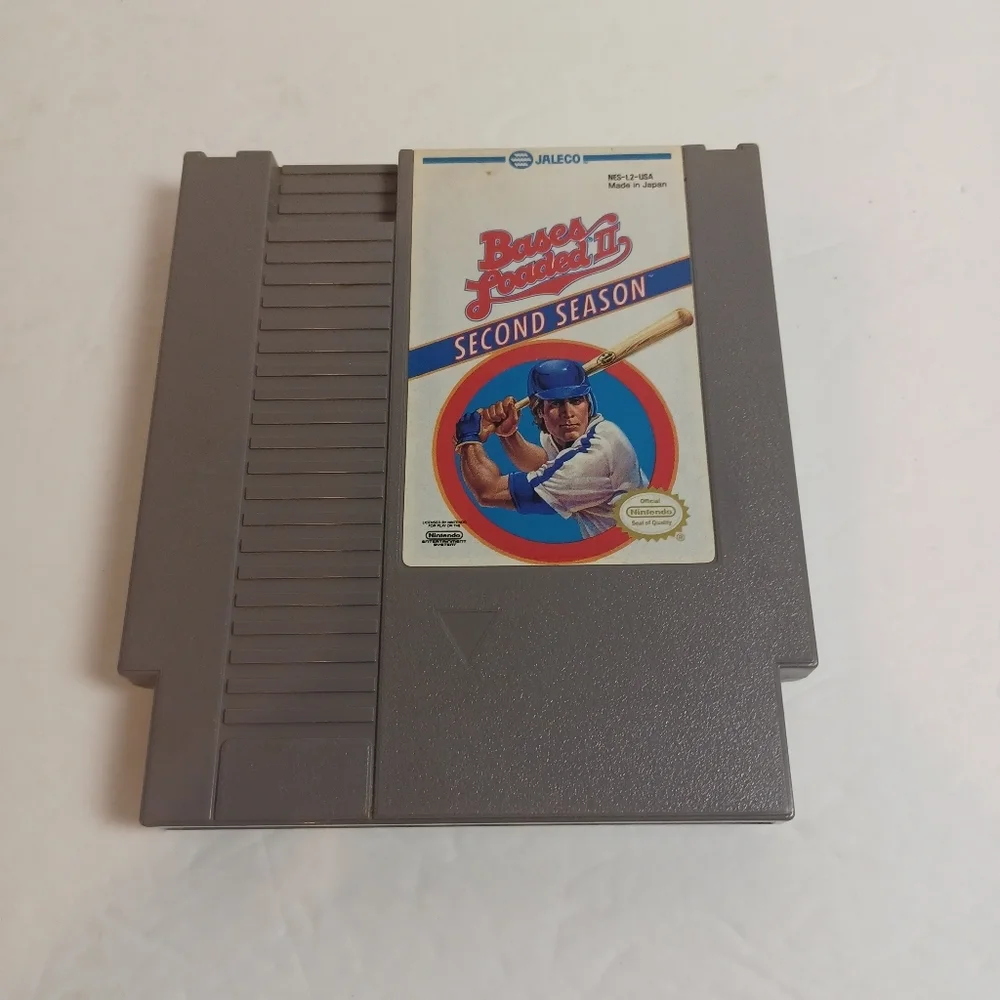 Bases Loaded 2 II Second‎ Season (Nintendo) NES Authentic